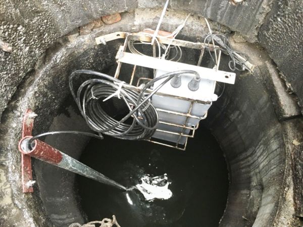 洪泽区水位检测井
